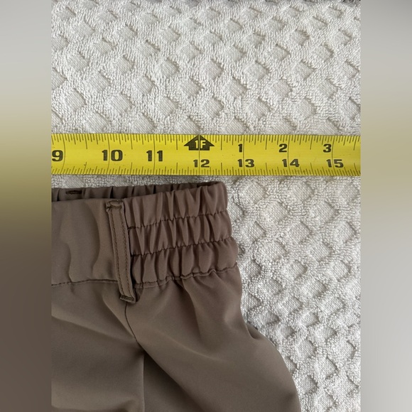 Beyond Yoga Status Wide Leg Trouser in Dune Size XS NW1251 Brown Pleated Pants - Picture 16 of 16